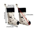 thumbnail image 5 of 2025 New Christmas Cow Print Stockings 20 Inches Decorations Large Christmas Cow Print Ornaments Stockings Soft Cow Pattern Xmas Socks for Family Holiday Birthday Party Decorations Gift, 5 of 9