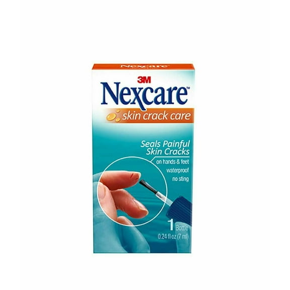 Nexcare Skin Crack Care Liquid 0.24 oz (Pack of 4)