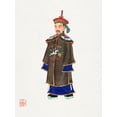thumbnail image 2 of Vintage Chinese Clothing 12x14 White Modern Wood Framed Museum Art Print Titled - Chinese court robe-mens official clothing, 2 of 4