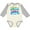 Natural and Heather, variant on Inktastic Worlds Best Gamer Daddy Boys or Girls Long Sleeve Baby Bodysuit