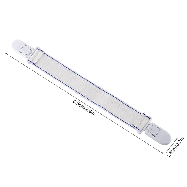 4PCS Sujetadores de Hojas Sujetadores de Sabanas de Tirantes Ajustables para Sábanas o Sofás Ecomeon no