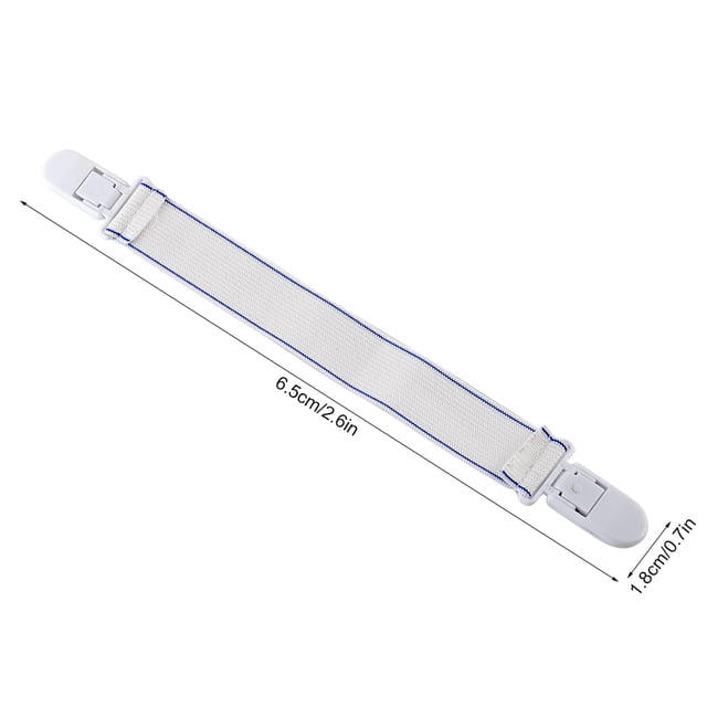 4PCS Sujetadores de Hojas Sujetadores de Sabanas de Tirantes Ajustables para Sábanas o Sofás Ecomeon no