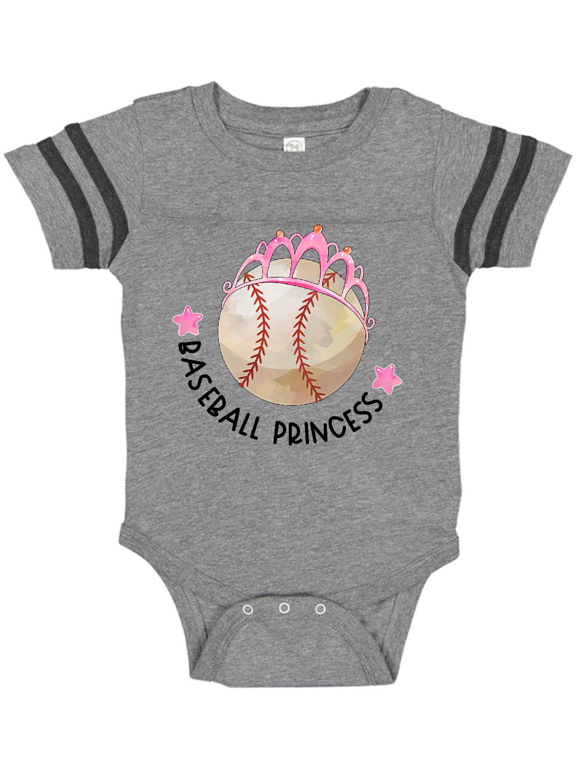 Tiara Infant Creeper inktastic Baseball Princess 