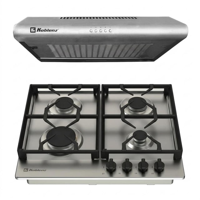 Combo Koblenz Campana de Gabinete CMK-60I + Parrilla Empotrable de Acero PK-607 FI