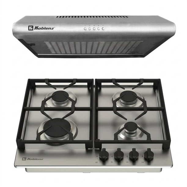 Combo Koblenz Campana de Gabinete CMK-60I + Parrilla Empotrable de Acero PK-607 FI