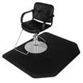 thumbnail image 6 of OmySalon 4'x5' Salon Mat for Hair Stylist Anti Fatigue Barber Floor Mats with Round Base, Comfort Salon Chair Mat for Hairdresser Standing, 6 of 17