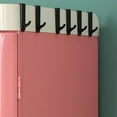 thumbnail image 5 of Furniture of America Carles Metal Pink 1-Door with 2 Shelves Kids Clothing Storage, 5 of 6