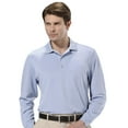 thumbnail image 1 of Monterey Club Men's Pique Long Sleeve Solid Golf Polo Shirt #1051, 1 of 2