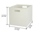 Better Homes & Gardens Fabric Cube Storage Bins (12.75" x 12.75"), 2