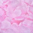 thumbnail image 1 of Xiao Hua 1000 piezas de pétalos de rosa artificiales para decoración de bodas y fiestas, color rosa, 1 of 3