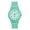 Green, variant on Clearance under $10 Tanwpn Transparent Color Plastic PVC Strap Dial Ladies Quartz Movement Watch