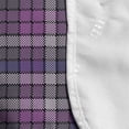 thumbnail image 4 of Plaid Microwave Oven Cover, Illustration of Checkered Inspired Design, Water Resistant Organizer with Pockets for Kitchen, 36" x 12", Violet Blue Pale Fuchsia, by Ambesonne, 4 of 4