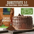 thumbnail image 6 of Viva Naturals Organic Cacao Powder, 1 lb - Unsweetened, Rich Dark Chocolate Flavor, 6 of 7