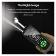 thumbnail image 4 of Digital Pinless Moisture Meter Alarm Non-Invasive Depth Tester for Wall Floor Tiles Gypsum Board ,Widely Measuring, 4 of 6