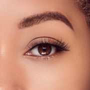 Kiss Peony False Eyelashes, Cluster Lashes, Misty Haze, Black, 9mm-16mm, 120 Pieces