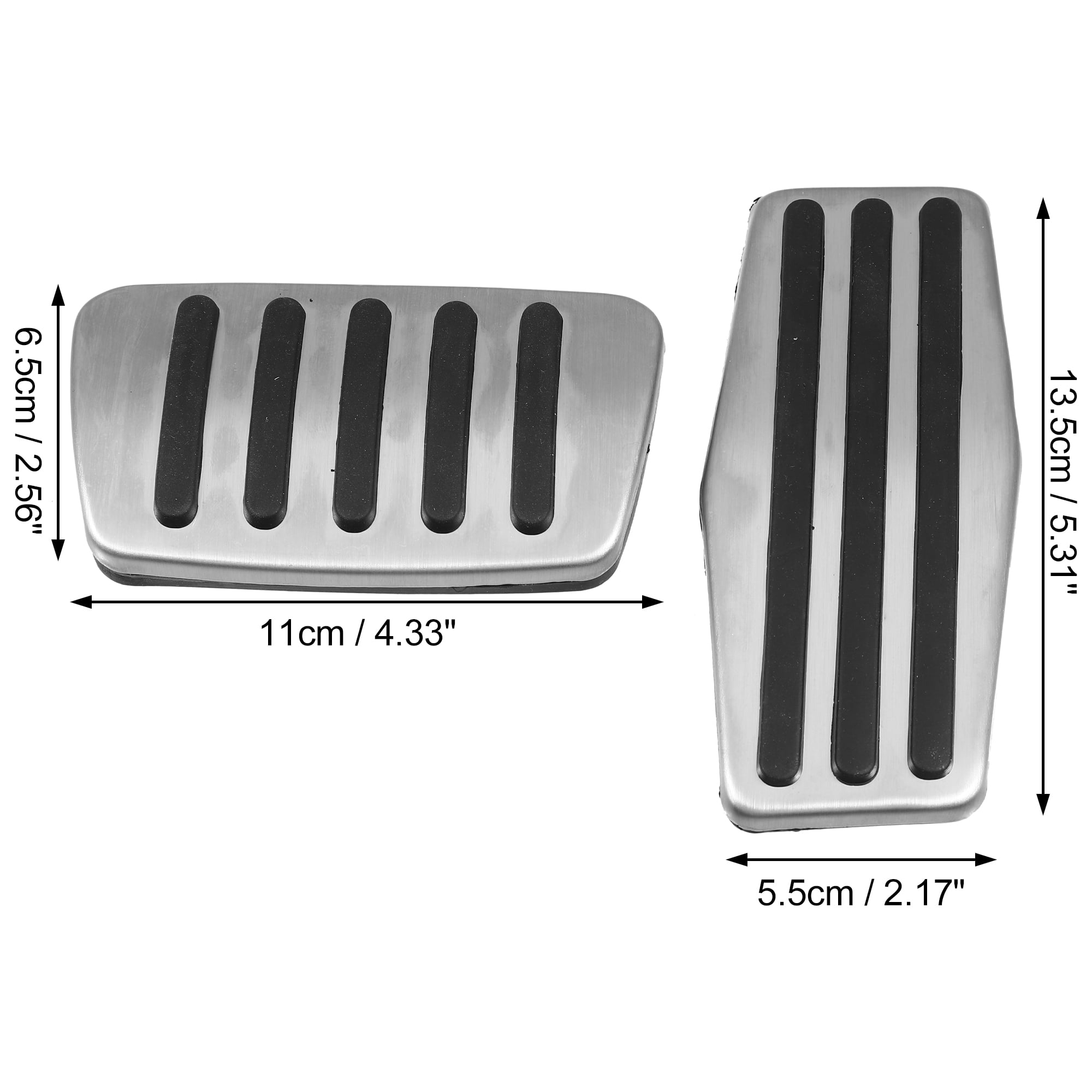 Unique Bargains Brake Gas Accelerator Pedal Covers Fit for Cadillac XTS - Pack of 2