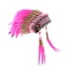 thumbnail image 4 of de plumas artificiales Halloween Headsel de disfraces Accesorios de disfraces Decoración Propiedades de la foto de la cabeza de la cabeza para Rojo, 4 of 8