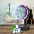 thumbnail image 3 of AZXY Desk Fan,Table Fans for Bedroom,Small Fans,Desktop Fans ,Rechargeable Small Quiet Personal Tabletop Fans for Home, 3 of 5