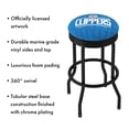 thumbnail image 3 of Trademark Gameroom Los Angeles Clippers City Black Ribbed Barstool, 3 of 5