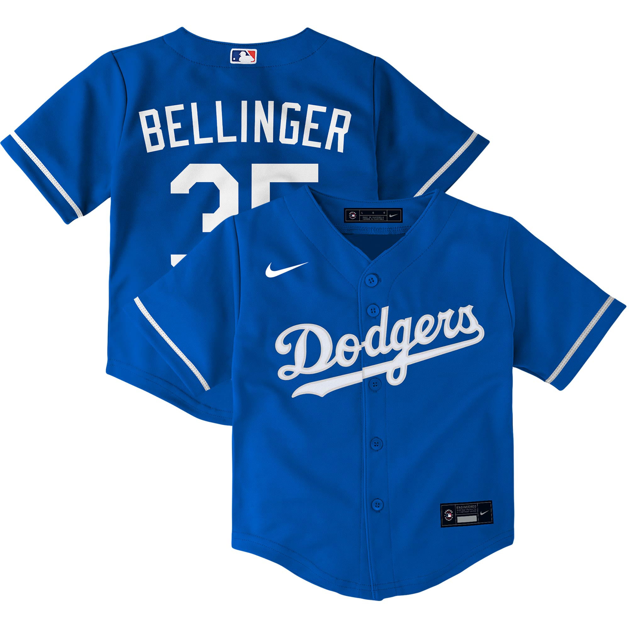 Cody Bellinger Los Angeles Dodgers Nike Toddler Alternate Replica Player Jersey ...
