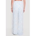 thumbnail image 4 of Women's Starfish Patterned Smocked Waist Pull On Pants, 4 of 4
