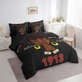 thumbnail image 3 of Castle Fairy Kids Teens Black Girl Bedding Comforter Set,Old Fashion King Bedding Sets, 3 of 8