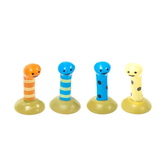 Tachiuwa 4 Pieces Sea Eel Tank Decoration Creative Table Tank Ornament