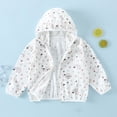 thumbnail image 3 of LYMAYTER Unisex Kids Baby Long Sleeve Hoodie Jacket Coats Toddler Rash Guard UPF 50+ Swim Outwear Tops 2-10 Years, 3 of 10