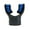 Black/Blue, variant on XS Scuba Dual Color Silicone Regulator Mouthpiece