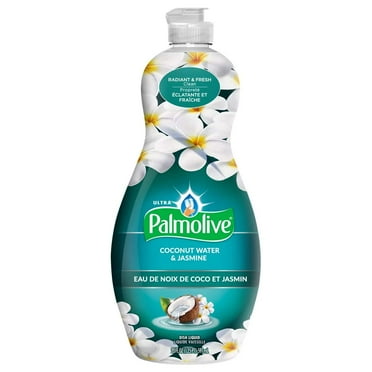 Palmolive Ultra Liquid Dish Soap | Soft Touch On Hands | Tough-On-Grease | Concentrated Formula | Coconut Water & Jasmine Scent - 20 Ounce Bottle (Pack Of 2) Packaging May Vary