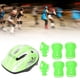 thumbnail image 4 of Juego de 7 piezas de casco y almohadillas protectoras para ciclismo y patinaje, color verde claro, talla para niños Equipo de seguridad infantil, 4 of 8