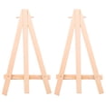 thumbnail image 3 of 10Pcs Mini Wooden Artist Easel-Triangle Wedding Table Stand Display Holder - 15 X 8 Cm, 3 of 5