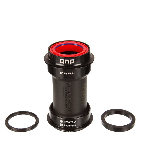 SRAM DUB PF30 73 Wide Ceramic, Press Fit BB, PF30, Spindle: 28.99mm, Width: 73mm, Diameter: 46mm
