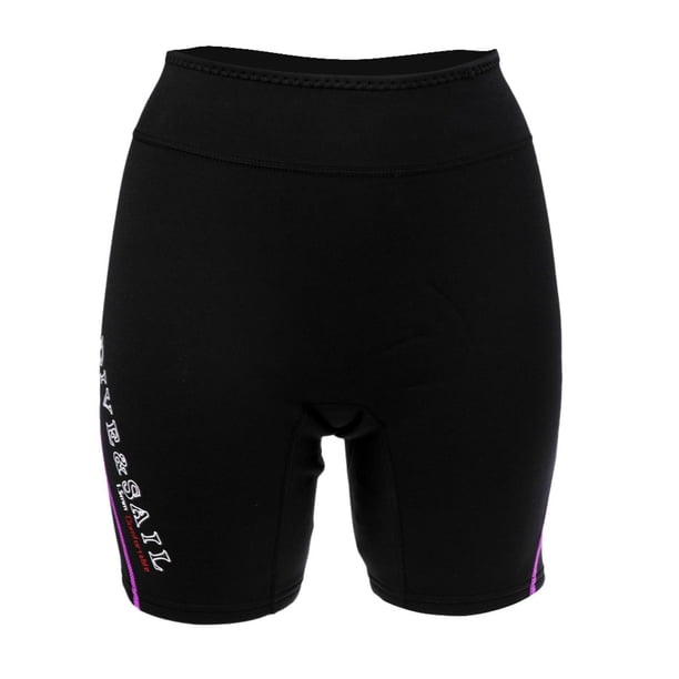 Sonducket Pantalones cortos de buceo de neopreno de 1,5 mm Trajes de neopreno para esnórquel Troncos XS Púrpura para mujer Deportes acuáticos