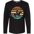 thumbnail image 3 of Inktastic Rodeo Team Roping Cowboy Long Sleeve T-Shirt, 3 of 5
