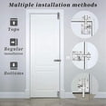 thumbnail image 2 of 4pcs Latch, Buckle Lock Bolt, Gate Latch, Door Lock Toggle Latch, Door Padlock, Door Bolts, Slide Bolt Banban, 2 of 5