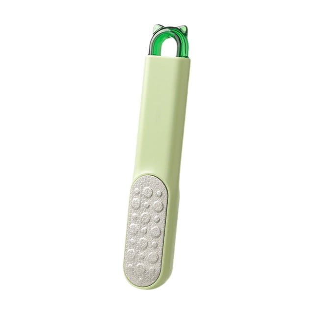 Green Green Foot Grinding Stone Brush For Removing Dead Skin And Calluses On Feet Multifunctional Pedicure Tool With Abs Sandblasting Pattern For Safe Use
