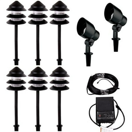Malibu Starlight 8 Pack Light Kit Low Voltage Landscape Lighting Malibu Starlight 8 Pack Light Kit Low Voltage Landscape Lighting Outdoor Spotlight Pathway Lights Waterproof For