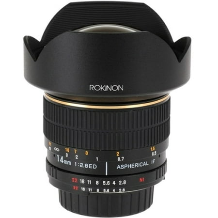 Bell Howell Rokinon 14mm F2.8 Super Wide Angle Lens for (Best Super Wide Angle Lens For Canon)