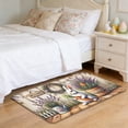 thumbnail image 7 of HuiXinOu Easter Bunny Print Decorative Doormat 23.6x15.7In Indoor Outdoor Non-Slip Welcome Mat Easter Rabbit Entryway Front Porch Throw Rugs for Spring Easter, E, 7 of 7