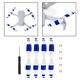 thumbnail image 5 of Mini rc propulsores reemplaza 8pcs Drone Propellers Pieza De Repuesto Drone Reemplazo Herramientas Azul Azul Magideal Mini rc propulsores reemplaza, 5 of 7