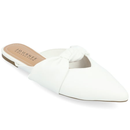 

Journee Collection Womens Salinn Tru Comfort Foam Mules Slip On Pointed Toe Flats