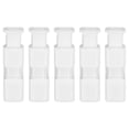 thumbnail image 1 of Uxcell Clips para bolsas de pan, fácil de apretar y bloquear, colección de clips para bolsas de alimentos para almacenamiento, blanco 5 piezas, 1 of 5