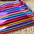thumbnail image 2 of Maoww 12Pcs Metal Handle Crochet Hook Knitting Needles Set, 2 of 4