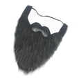 thumbnail image 4 of Shengyu Festive False Beard Costume Accessories for Cosplay Parties Black 5Set, 4 of 6