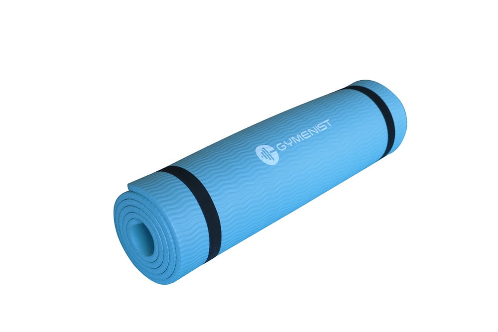 Gymenist Thick Exercise Yoga Floor Mat Nbr 24 X 71 Inches Great Gymenist Thick Exercise Yoga Floor Mat