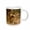 White, variant on 3drose, Gray Wolf Wildlife at the Arizona-sonora Desert Museum - Us03 Kwi0027 - Kymri Wilt, 11oz Two-tone Red Mug