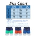 thumbnail image 2 of FUTATA Men's Swim Trunks, Summer Swimwear Beach Board Quick Dry Colorblock Shorts, Swimwear Elastic Waist Drawstring, Blue/Green/Red, S-4XL, 2 of 8