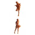 thumbnail image 1 of 2 piezas de resina 1:64 sin callejera modelo de personas, 1 of 9