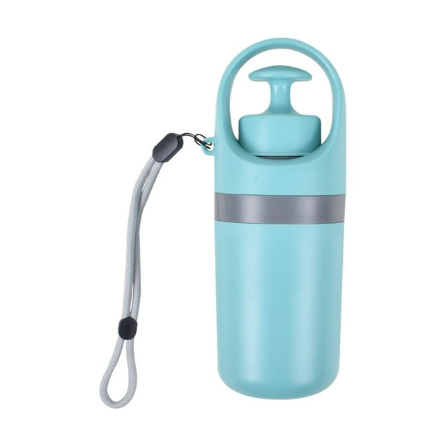 Pala para excrementos de perros Recogedor de excrementos para mascotas Recogedor de desechos para perros portátil de 6 garras con dispensador de bolsas Fácil de limpiar Ideal para uso en ext